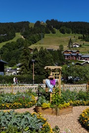 Les gets et so jardin potager